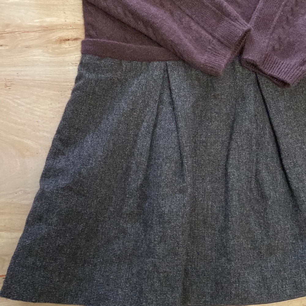 Jacadi Winter Sweater Dress.  Size 6 - Picture 7 of 10